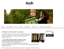 Tablet Screenshot of itaalk.com